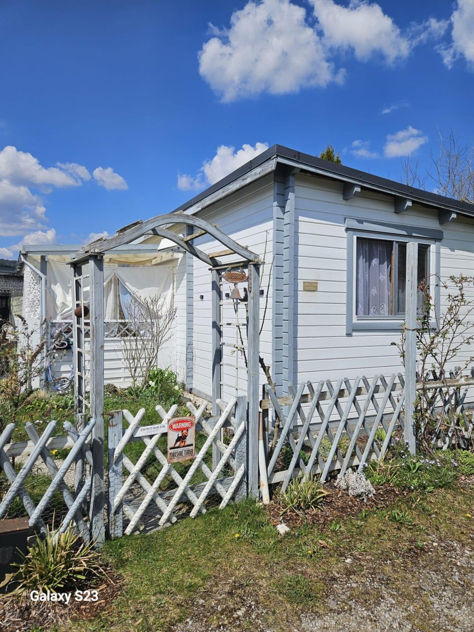Charmantes Gartenhaus mit großer Terrasse am Campingplatz Kohlhofmühl in Neusiedl, Bild 1 von 13